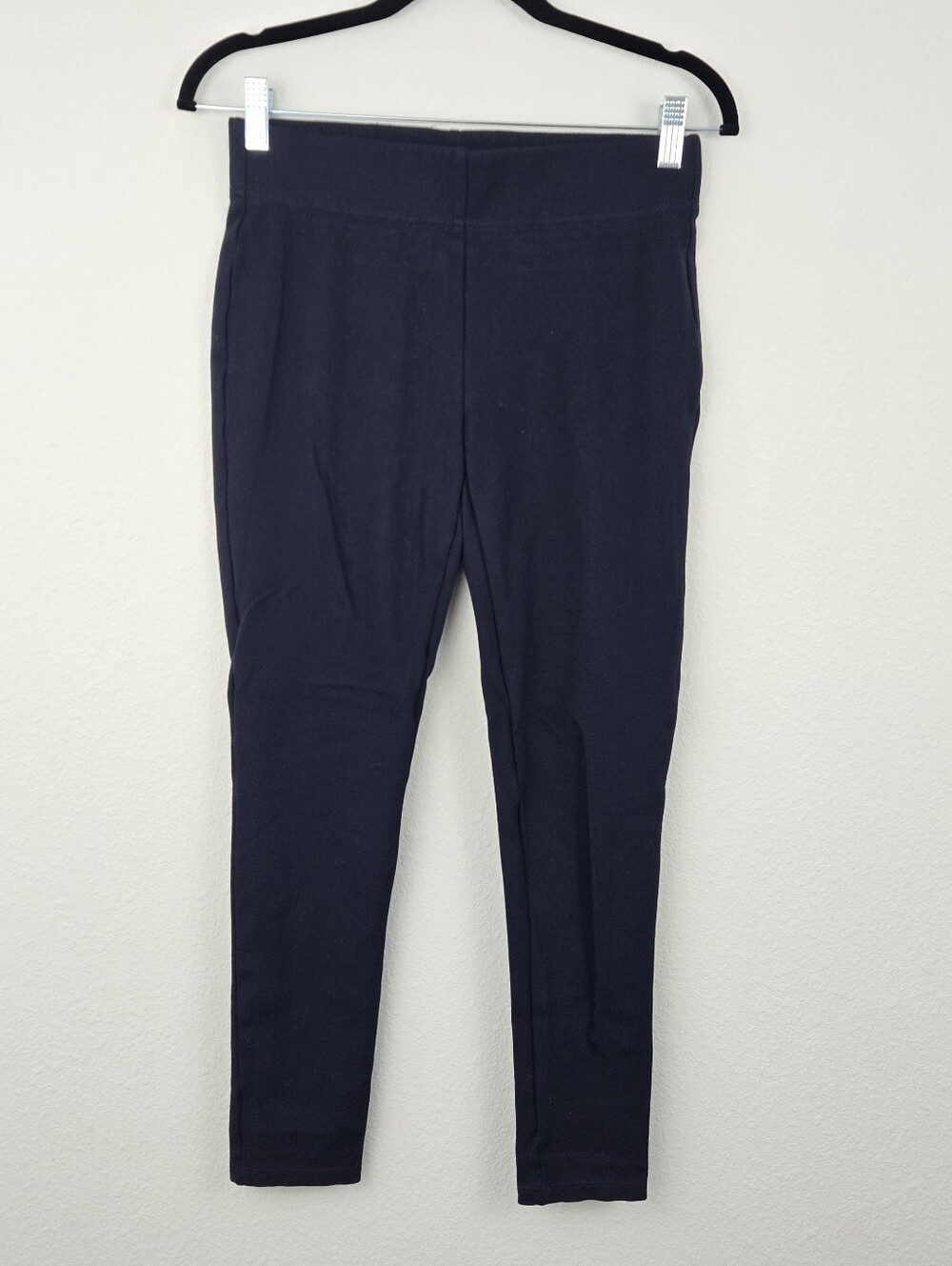 Navy Loft High Waist Pull On Pants